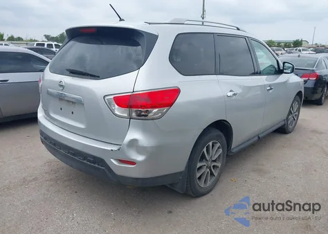 2016 Nissan Pathfinder S from USA, damaged, VIN 5N1AR2MN4GC624514